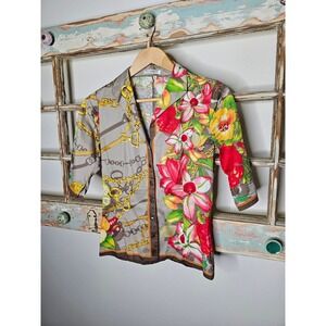 Vintage Nara Camicie Italian Button Up Ladies Size Small